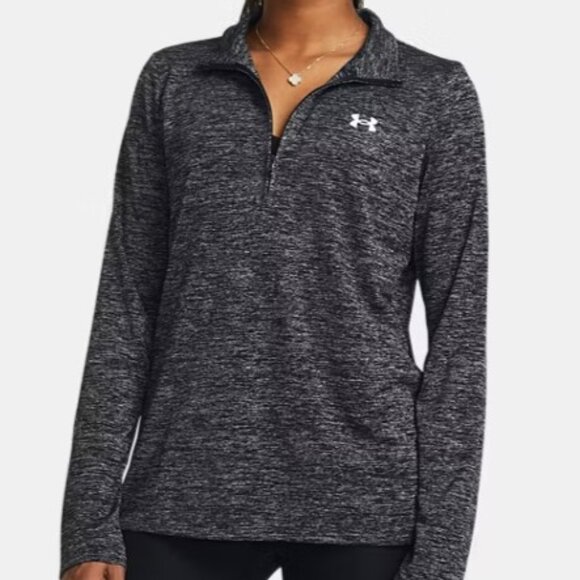 Under Armour heatgear Womens Pullover Jacket 1/4 Zip Lightweight Loose Fit EUC - Picture 5 of 5